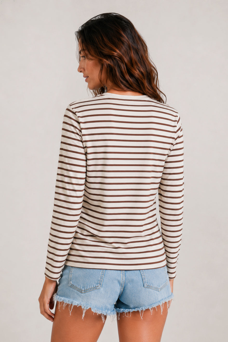 Camiseta Riva Marron