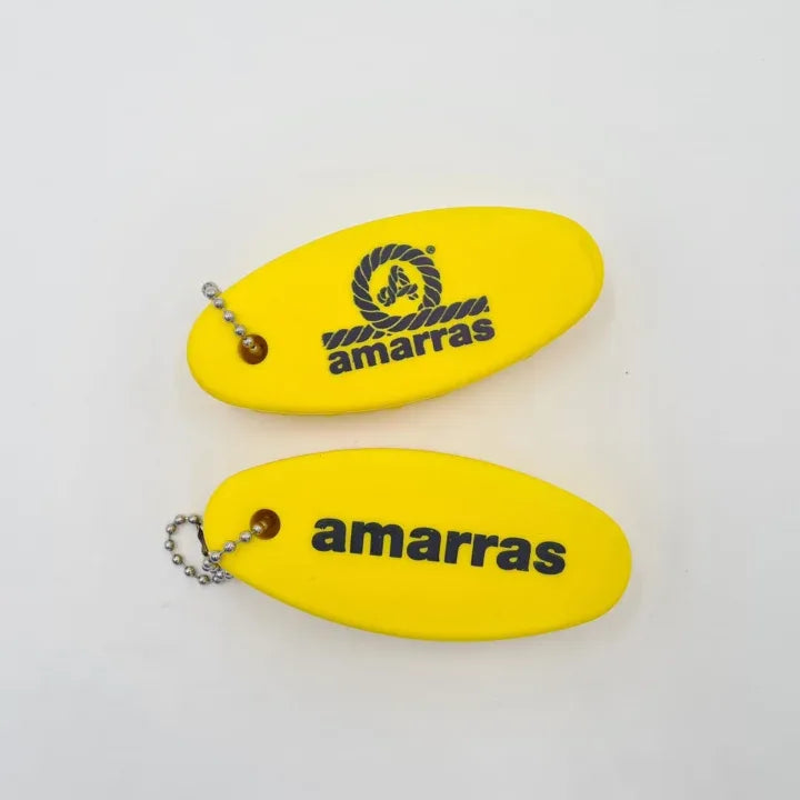 Yellow Floating Keychain