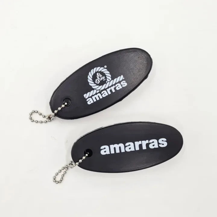 Black Floating Keychain