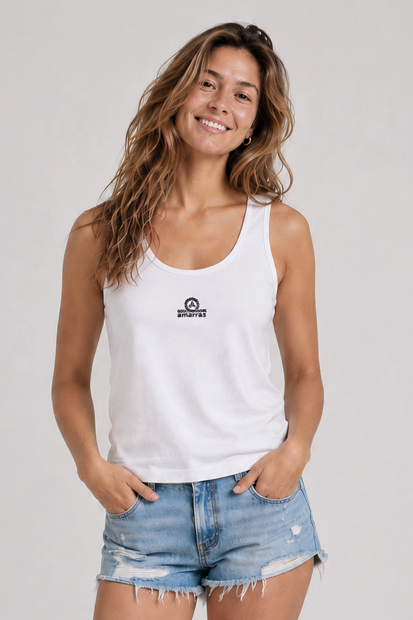 Camiseta Tank Maui Blanco