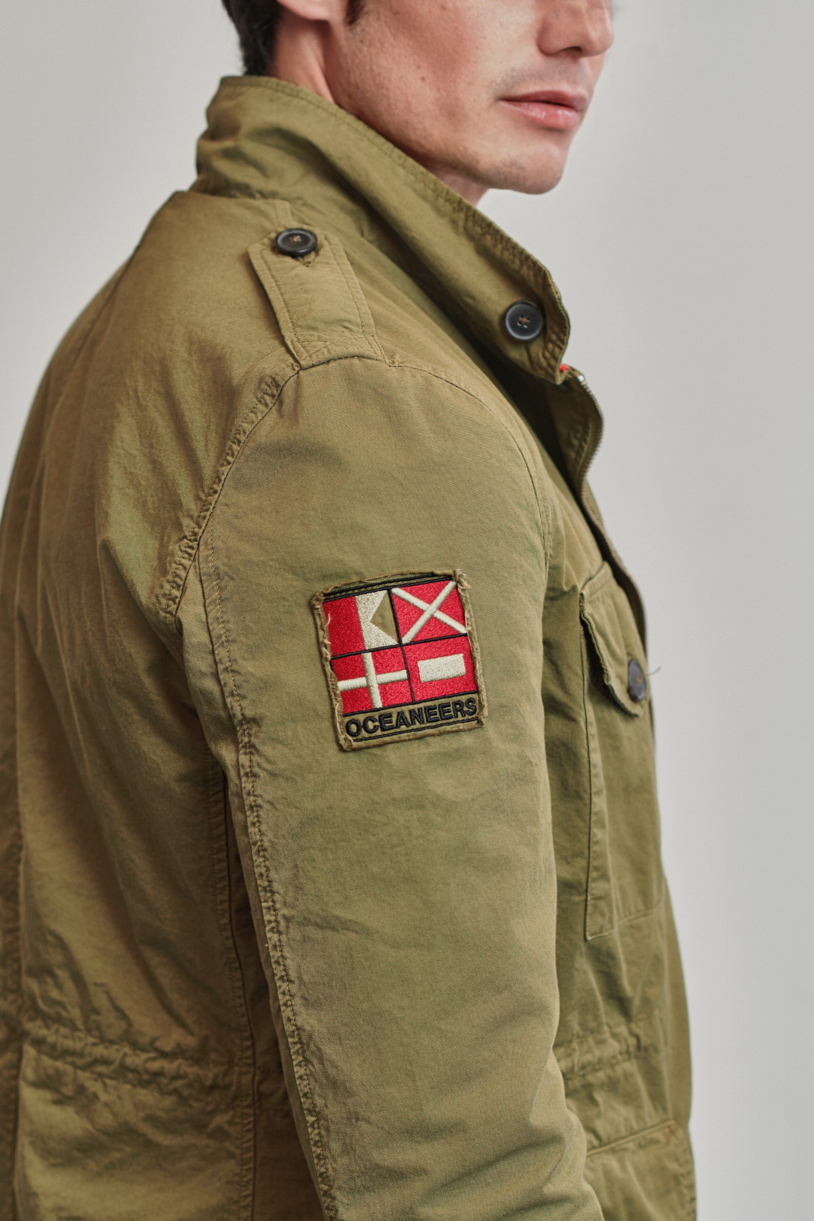 Chaqueta Oceanographer Olive