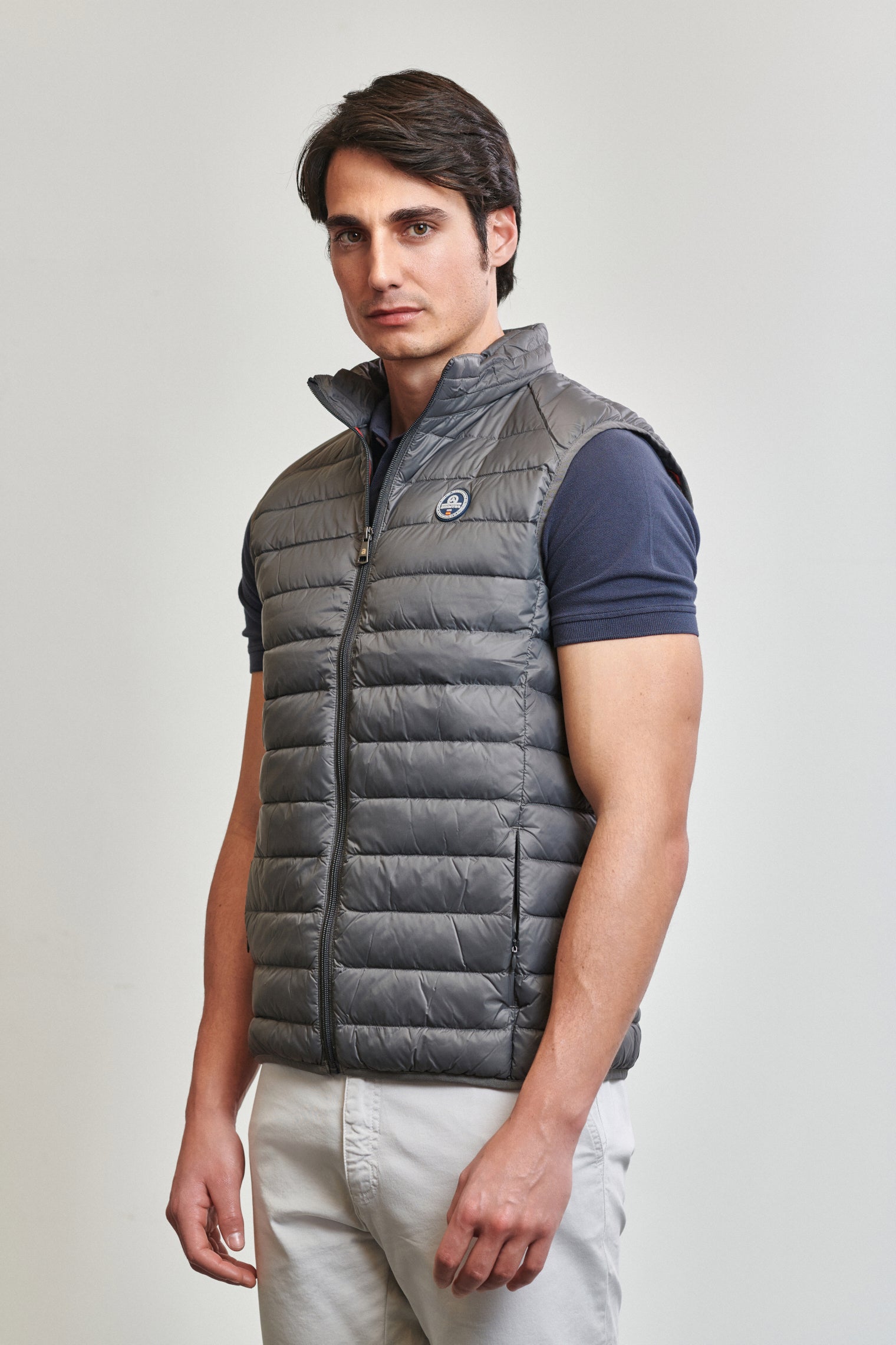Chaleco Crew Gris