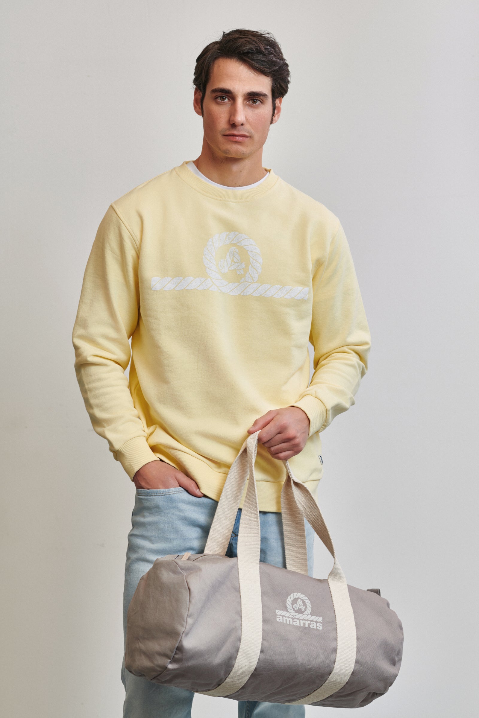 Bolsa Duffle Gris