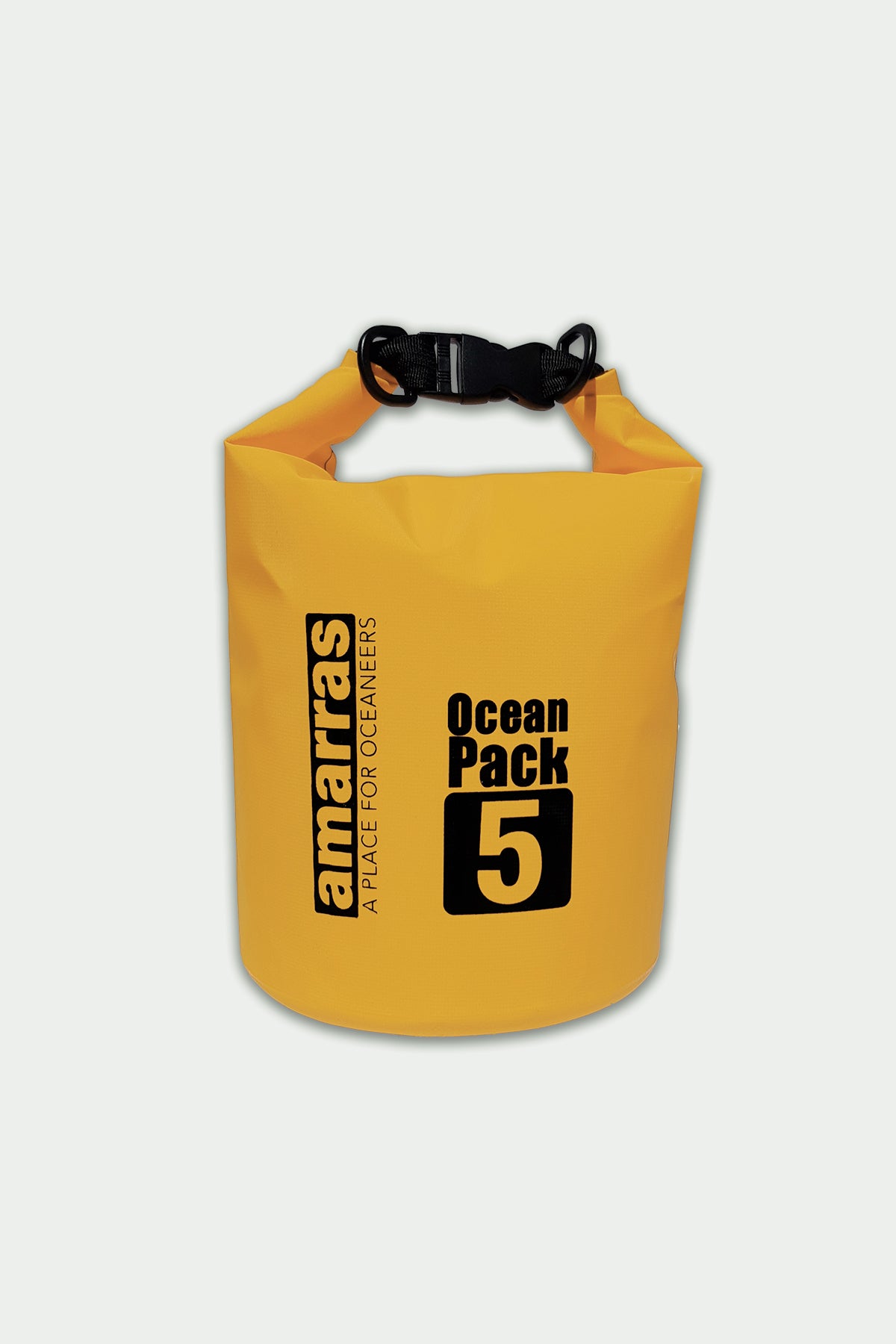 bolsa estanca amarras de 5 litros en color amarillo