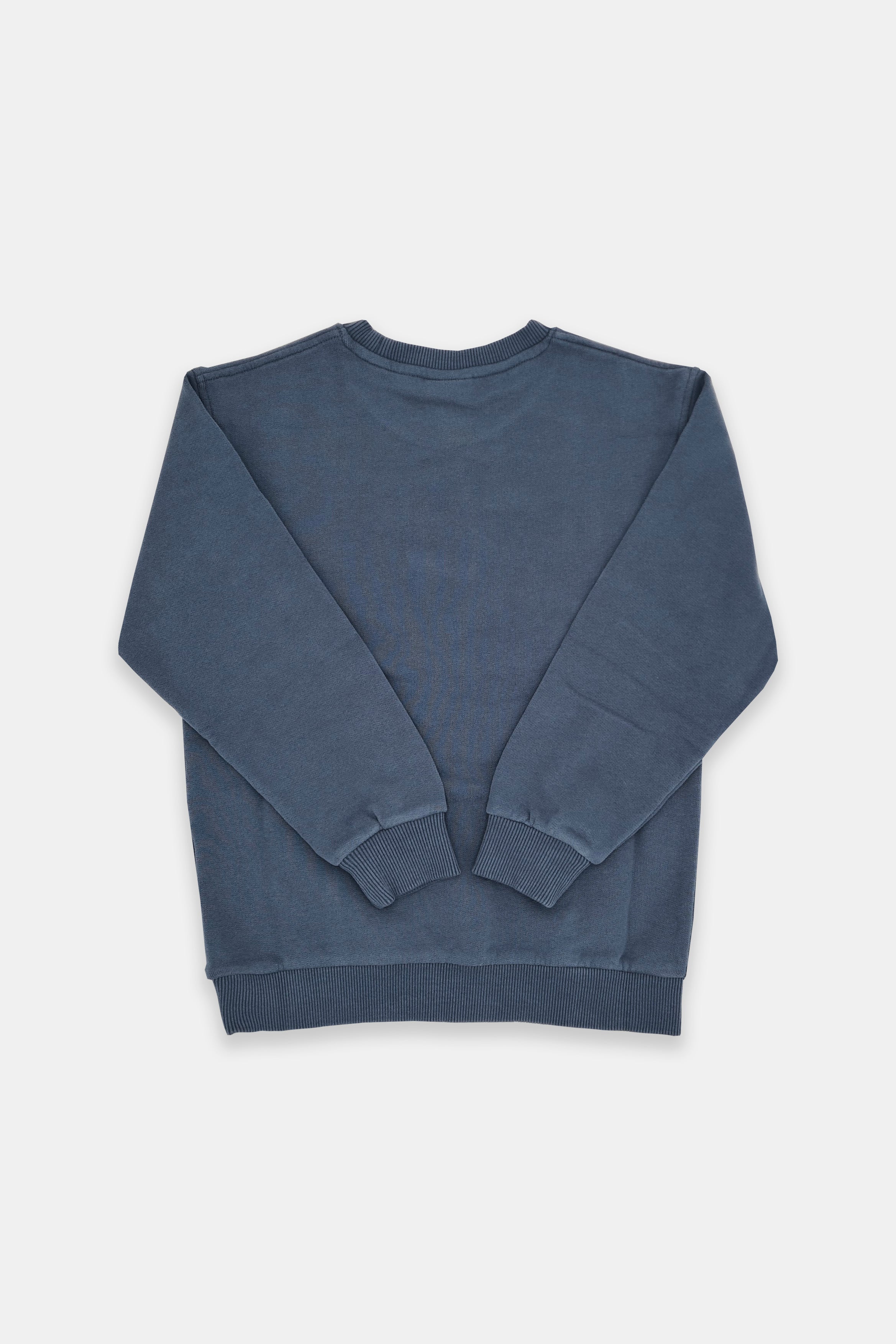 sudadera sailcup infantil azul marino con logo y bandera españa