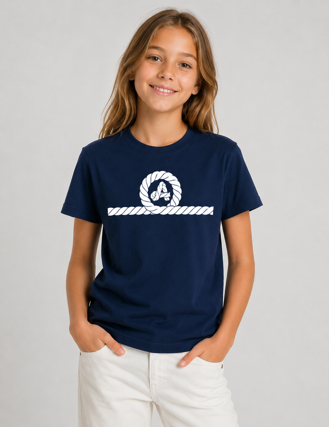 Junior Beach Navy T-shirt 