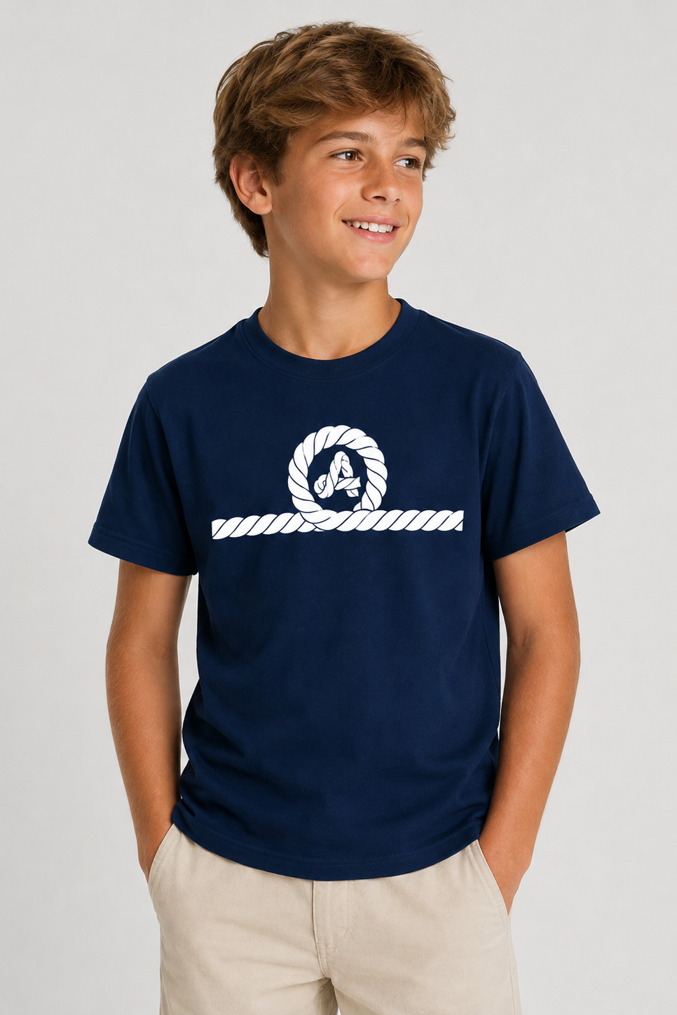 Junior Beach Navy T-shirt 
