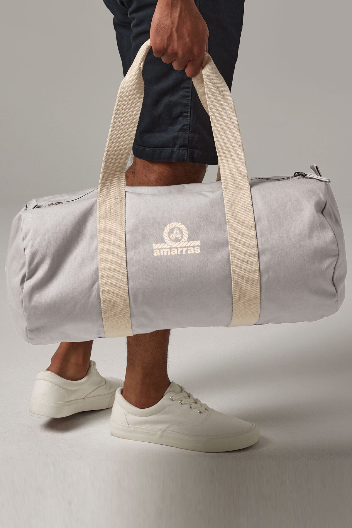 Bolsa Duffle Gris