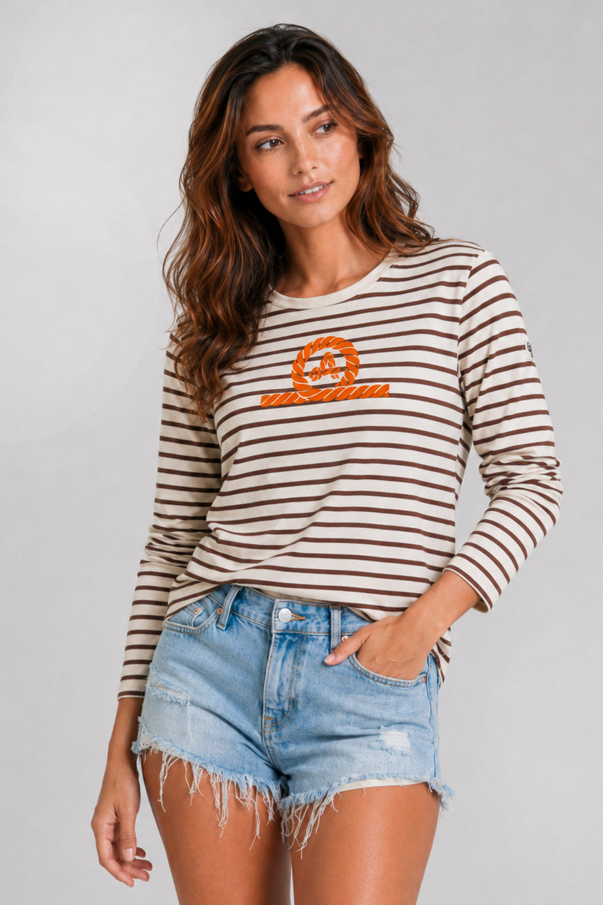 Camiseta Riva Marron
