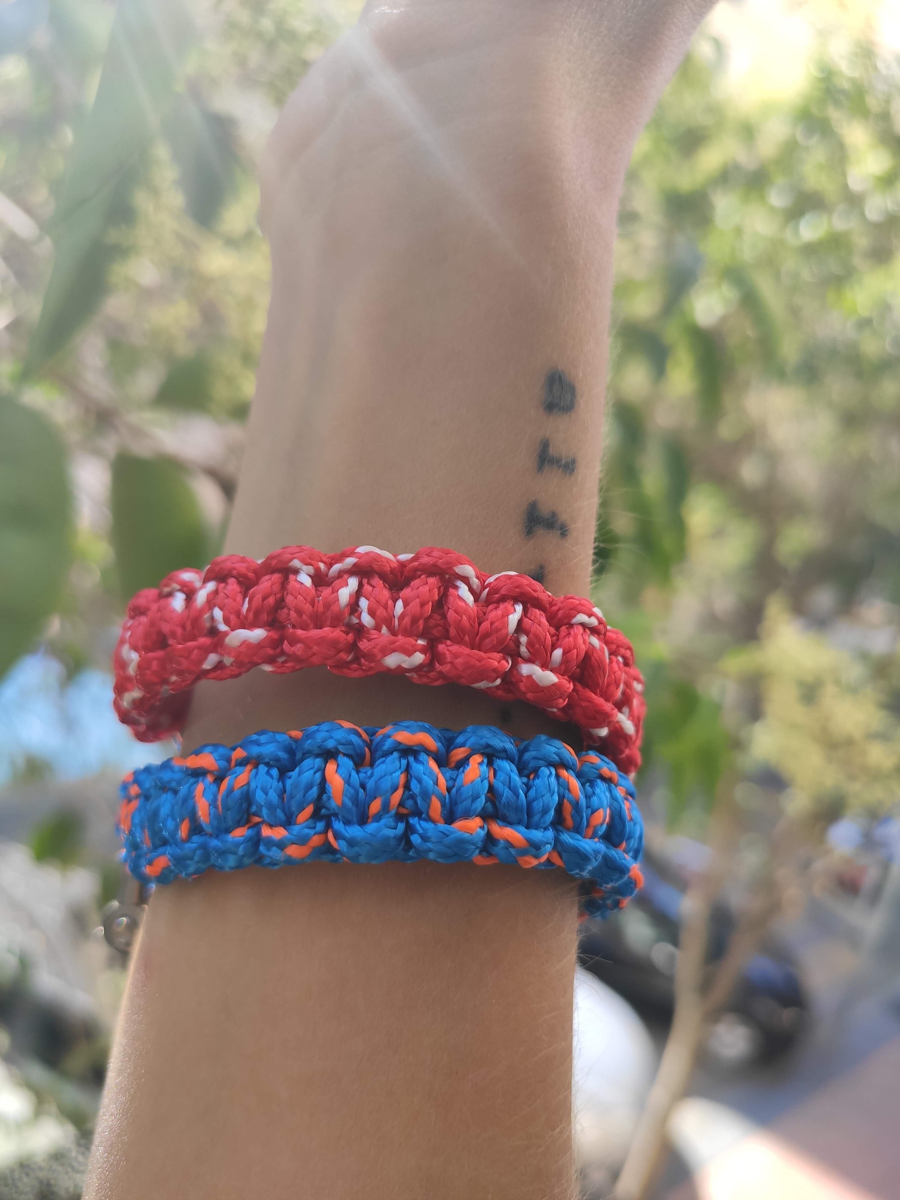 Pulsera Mikonos Roja/blanca