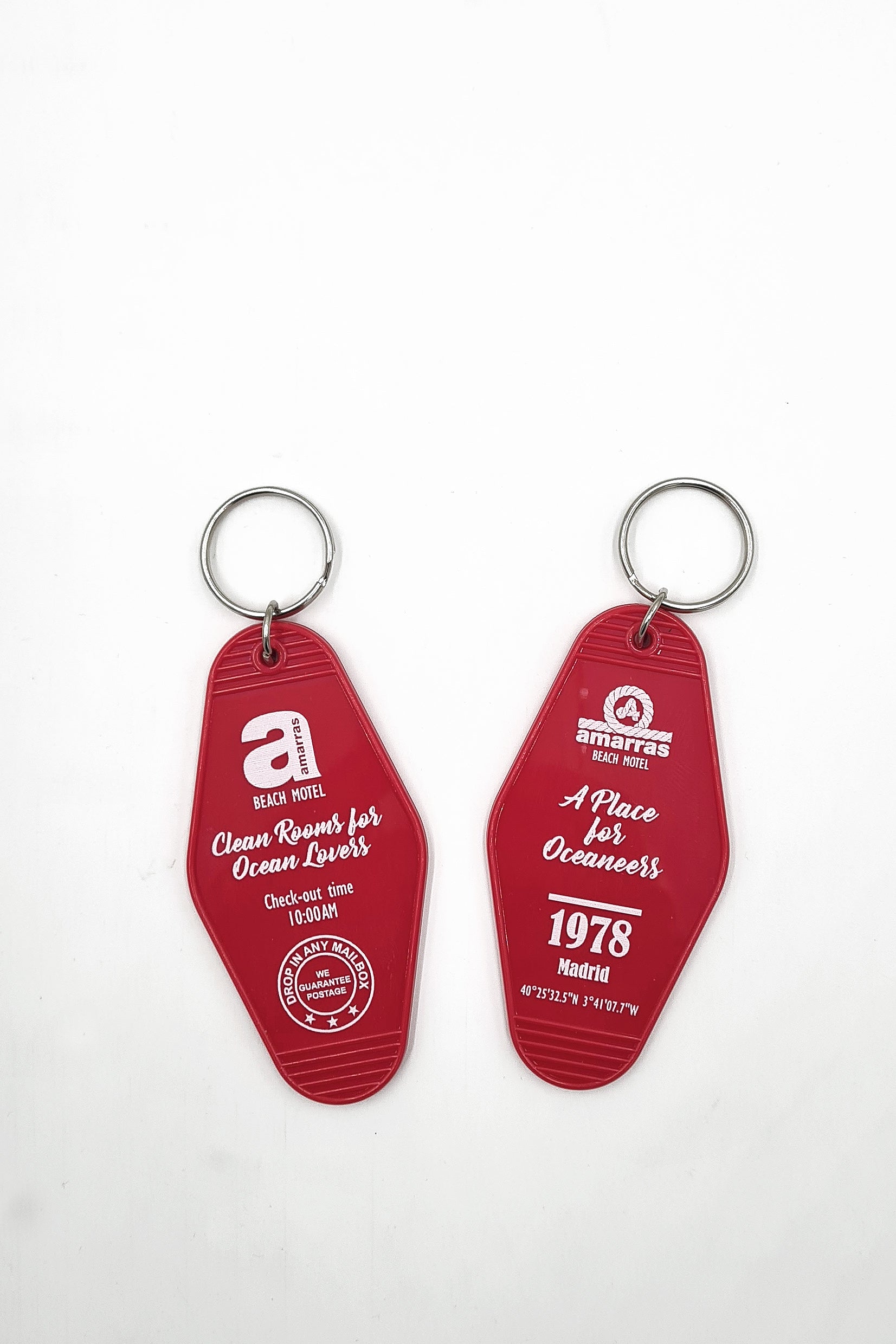 Motel Tie-Down Keyring
