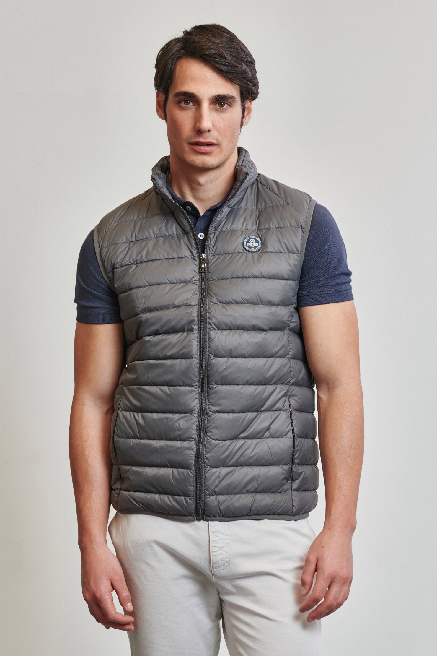 Chaleco Crew Gris