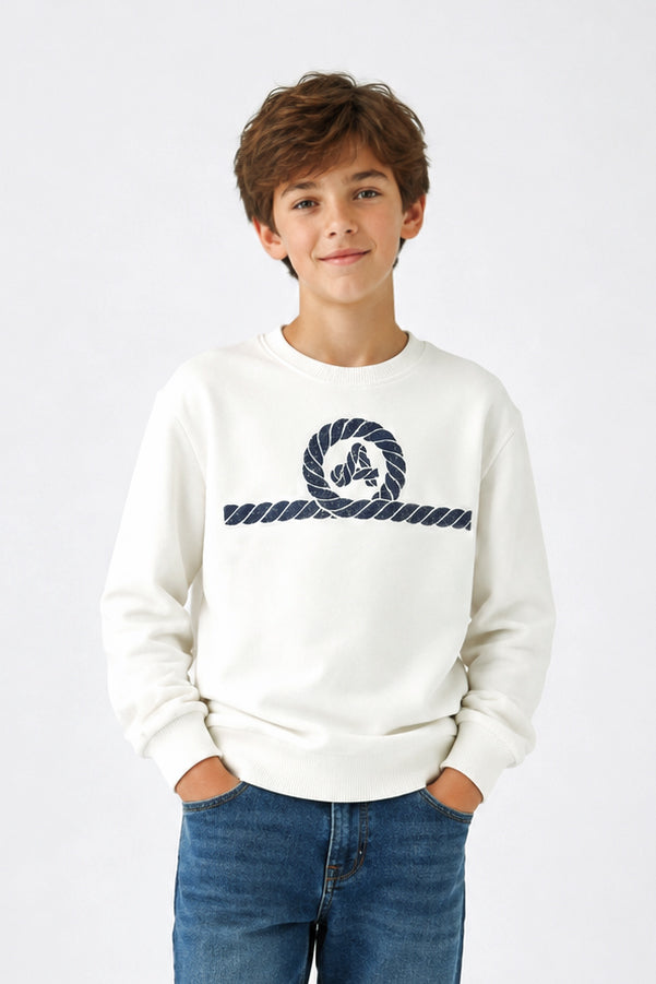 Junior Aran Sweatshirt