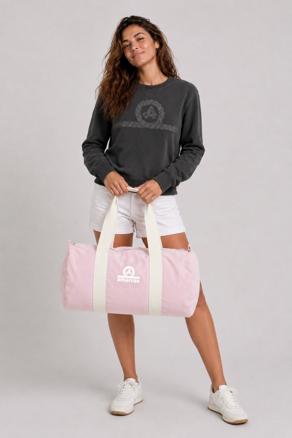 Bolsa Duffle Rosa
