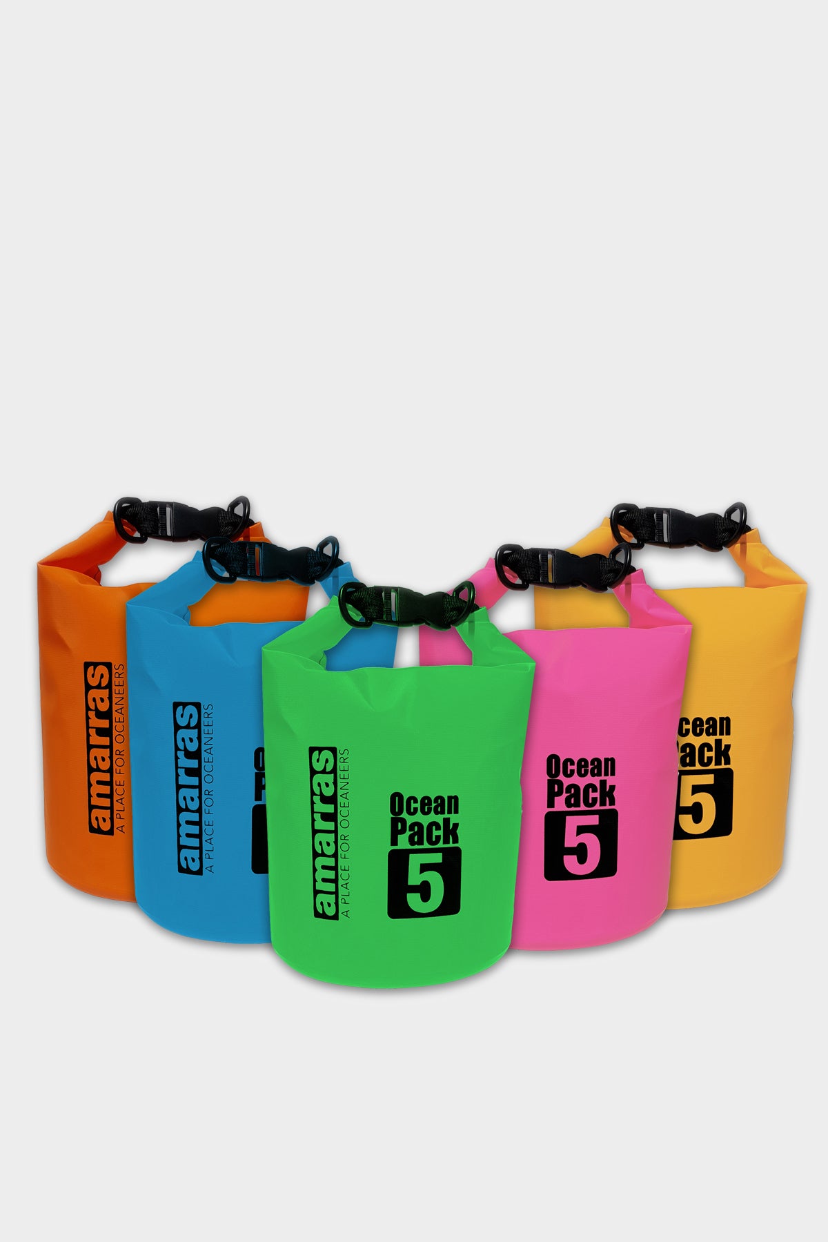 bolsas estanca amarras de 5 litros de colores