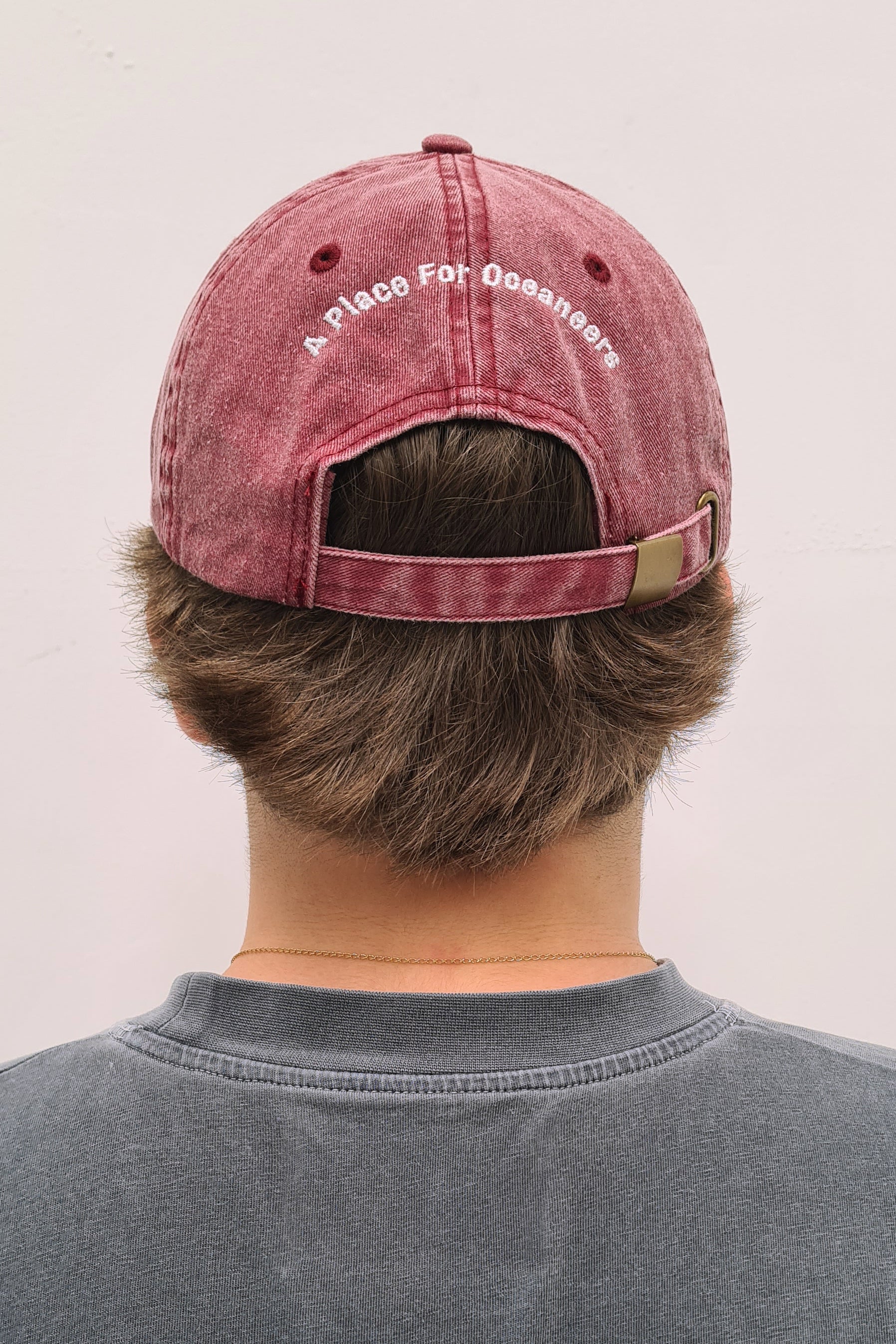Compass Burgundy Logo Cap