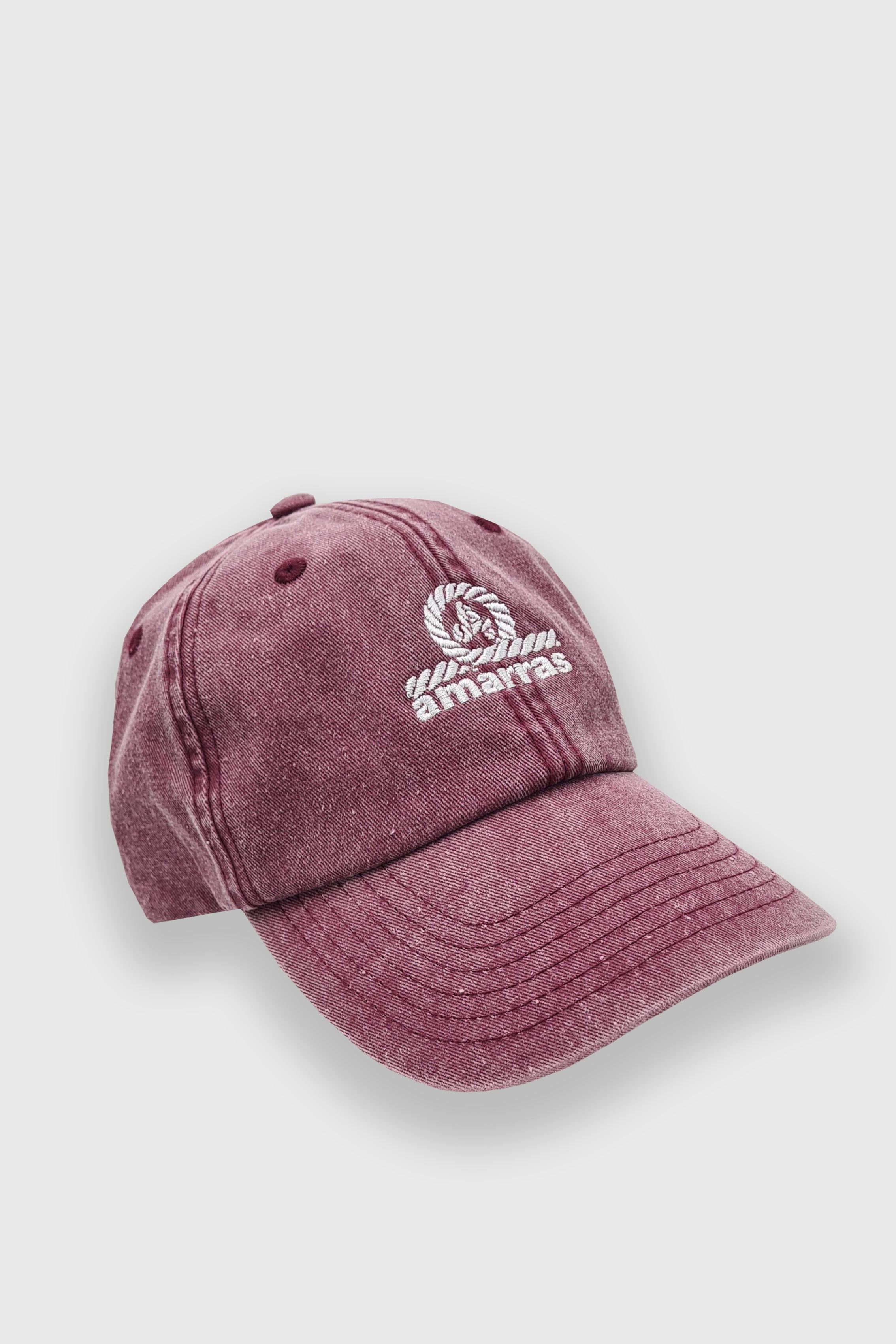 Compass Burgundy Logo Cap