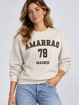 Sudadera Varsity Mujer
